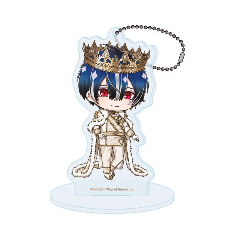 アクリルスタンドキーホルダー 夢王国と眠れる100人の王子様 102 ネロ(ミニキャライラスト) (Acrylic Stand Key Chain "100 Sleeping Princes and the Kingdom of Dreams" 102 Nero (Mini Character Illustration))