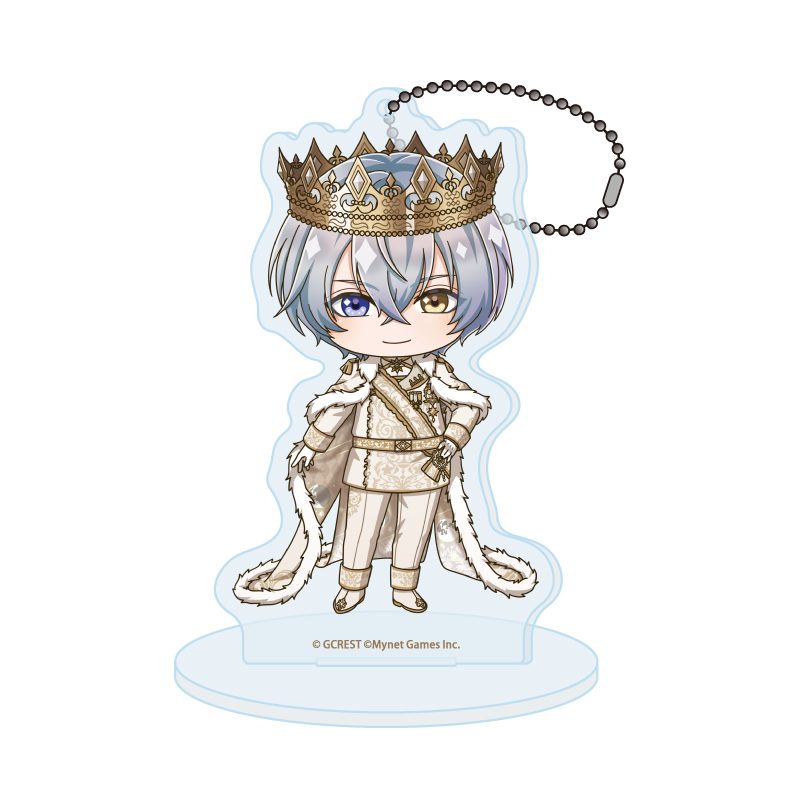 アクリルスタンドキーホルダー 夢王国と眠れる100人の王子様 106 ギルバート(ミニキャライラスト) (Acrylic Stand Key Chain "100 Sleeping Princes and the Kingdom of Dreams" 106 Girbert (Mini Character Illustration))