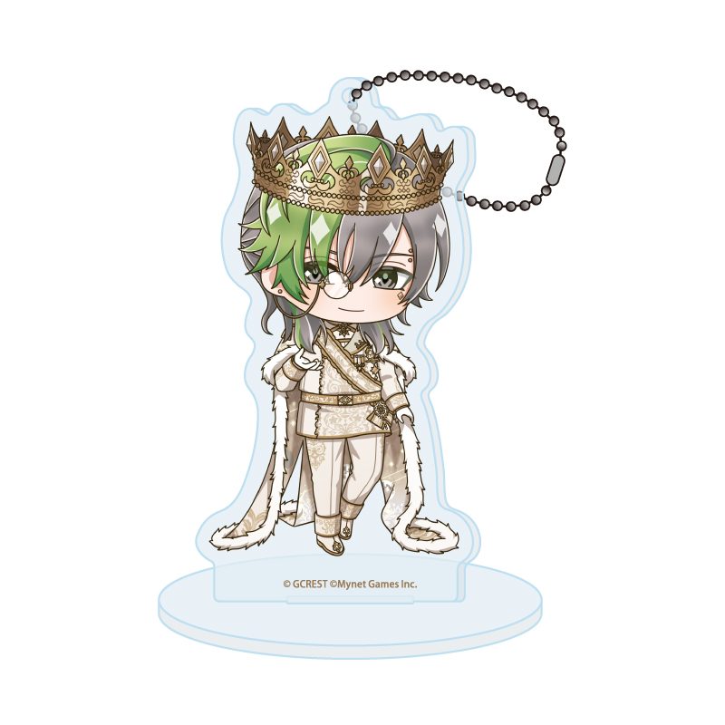 アクリルスタンドキーホルダー 夢王国と眠れる100人の王子様 98 キャピタ(ミニキャライラスト) (Acrylic Stand Key Chain "100 Sleeping Princes and the Kingdom of Dreams" 98 Capita (Mini Character Illustration))