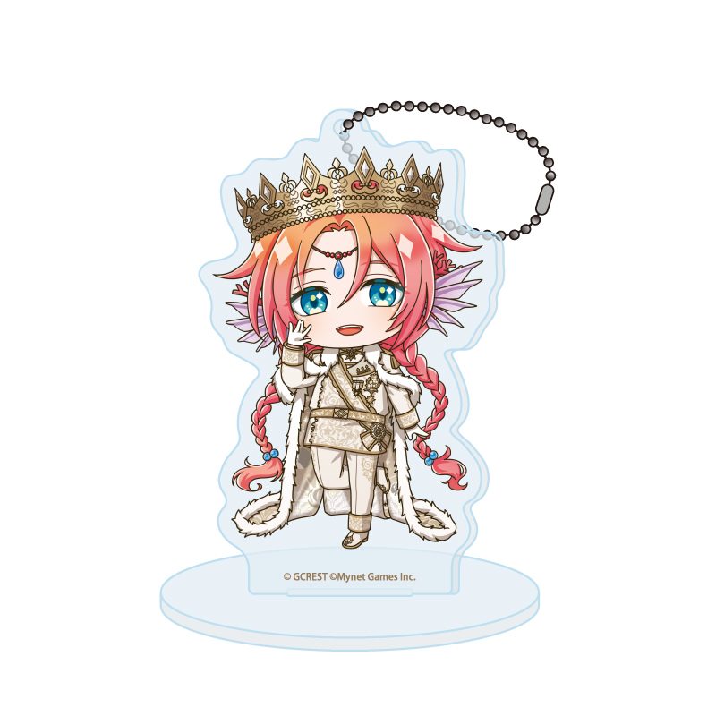 アクリルスタンドキーホルダー 夢王国と眠れる100人の王子様 99 コライユ(ミニキャライラスト) (Acrylic Stand Key Chain "100 Sleeping Princes and the Kingdom of Dreams" 99 Corail (Mini Character Illustration))