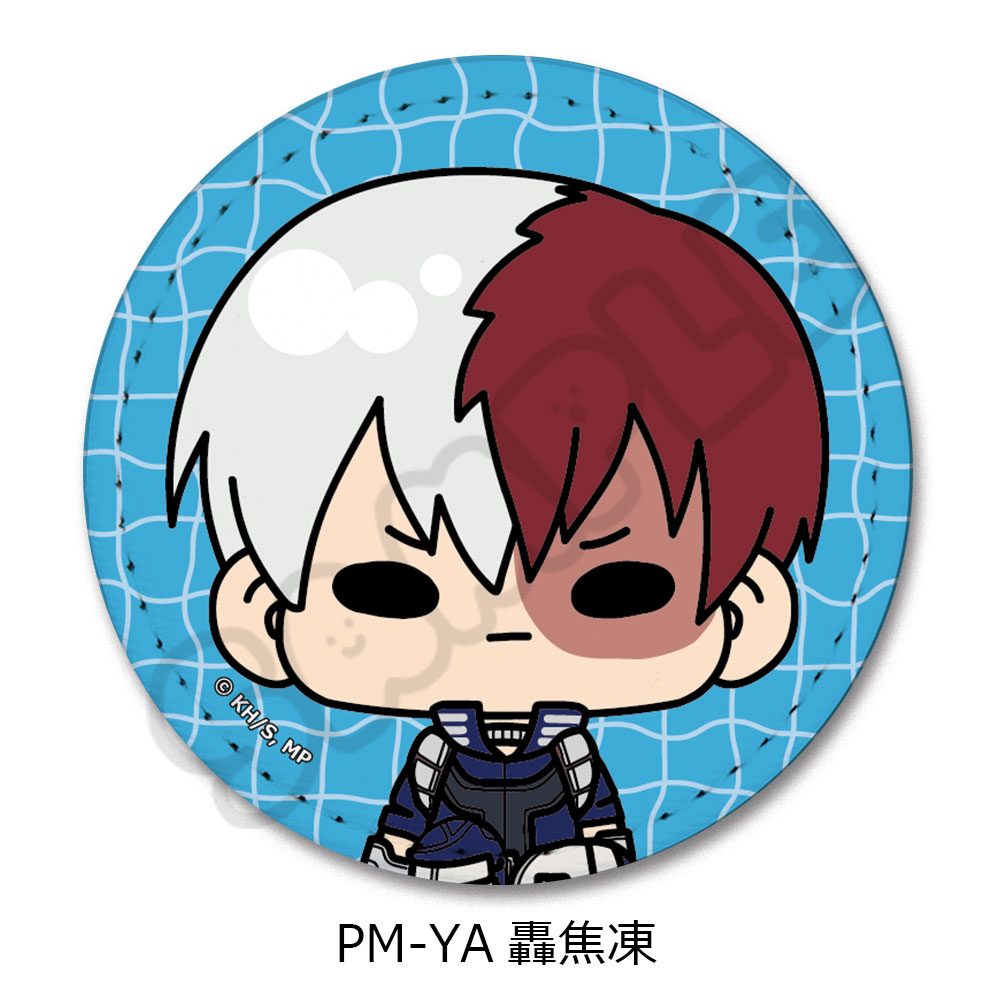 僕のヒーローアカデミア POTEmocho 第3弾 レザーバッジ PM-YA 轟焦凍 ("My Hero Academia" POTEmocho Vol. 3 Leather Badge PM-YA Todoroki Shoto)