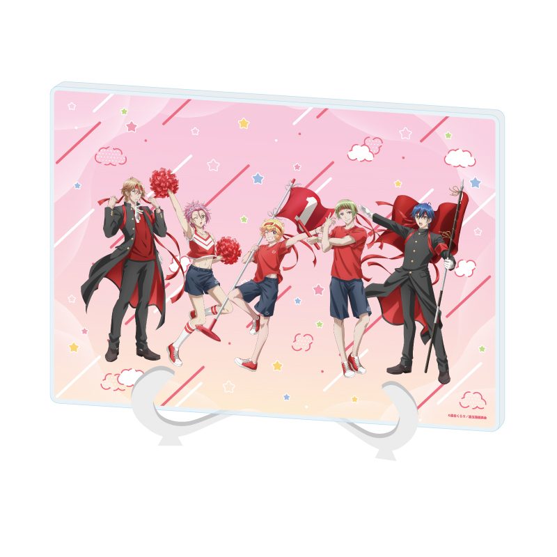 アクリルアートボード A5サイズ 美男高校地球防衛部 01 A(描き下ろしイラスト) (Acrylic Art Board A5 Size "Cute High Earth Defense Club" 01 A (Original Illustration))