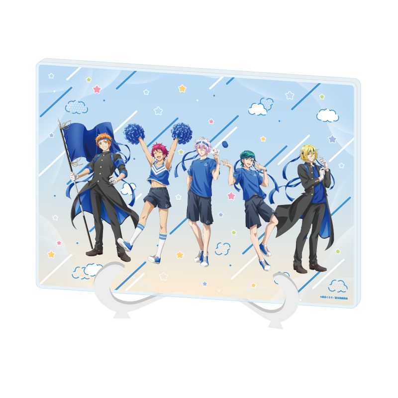 アクリルアートボード A5サイズ 美男高校地球防衛部 02 B(描き下ろしイラスト) (Acrylic Art Board A5 Size "Cute High Earth Defense Club" 02 B (Original Illustration))