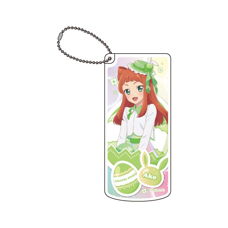 スライド式小物ケース アイカツスターズ! 13 早乙女あこ イースターVer.(描き下ろしイラスト) (Slide Type Accessory Case "Aikatsu Stars!" 13 Saotome Ako Easter Ver. (Original Illustration))