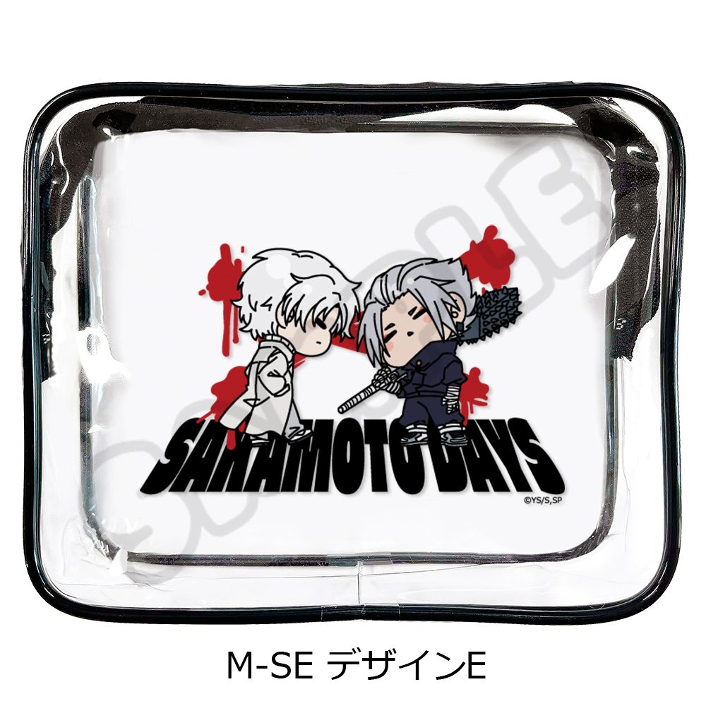 SAKAMOTO DAYS 第2弾 ビニールポーチ M-SE デザインE ("Sakamoto Days" Vol. 2 Vinyl Pouch M-SE Design E)