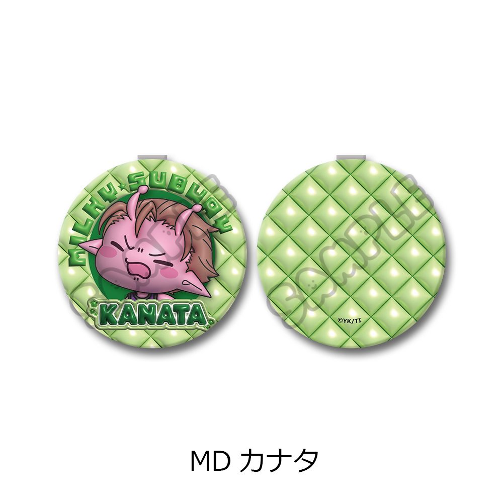 銀河特急 ミルキー☆サブウェイ コンパクトミラー(mochocho) MD カナタ ("MILKY SUBWAY THE GALACTIC LIMITED EXPRESS" Compact Mirror (mochocho) MD Kanata)