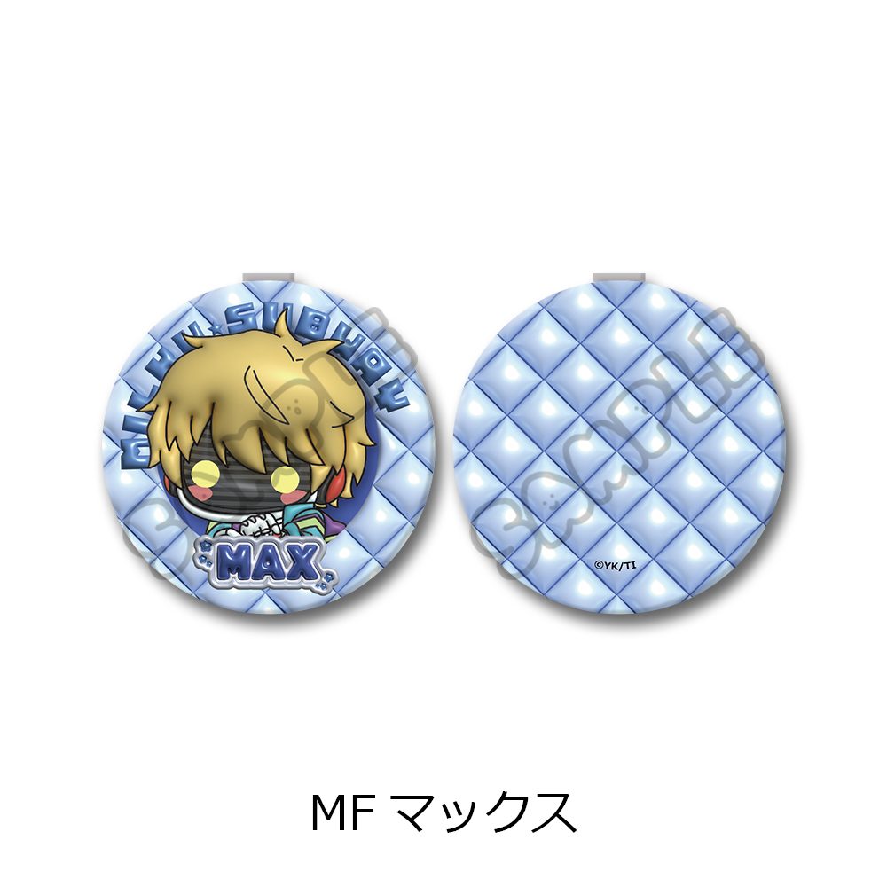 銀河特急 ミルキー☆サブウェイ コンパクトミラー(mochocho) MF マックス ("MILKY SUBWAY THE GALACTIC LIMITED EXPRESS" Compact Mirror (mochocho) MF Max)