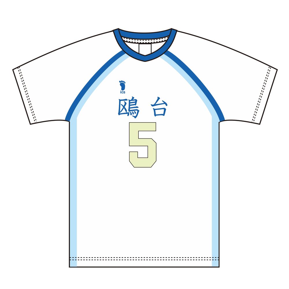 ハイキュー!! ユニフォーム 鴎台高校 星海光来 L ("Haikyu!!" Uniform Kamomedai High School Hoshiumi Korai (L Size))