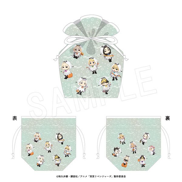 東京リベンジャーズ 巾着ポーチ Autumn Night Ver. ("Tokyo Revengers" Kinchaku Pouch Autumn Night Ver.)
