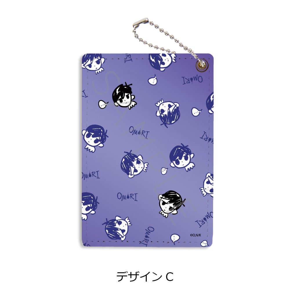 OMORI パスケース デザインC ("OMORI" Pass Case Design C)
