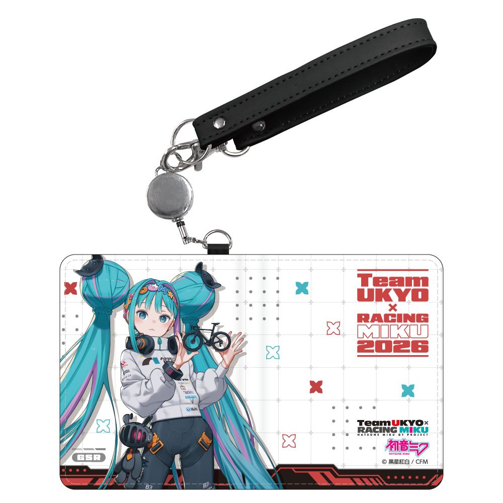 レーシングミク 2026 TEAM UKYO 応援Ver. パスケース (Racing Miku 2026 TEAM UKYO Cheering Ver. Pass Case)