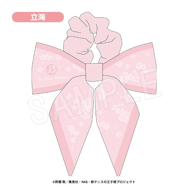 新テニスの王子様 リボンシュシュ SAKURA Style Ver. 立海 ("New The Prince of Tennis" Ribbon Chouchou Sakura Style Ver. Rikkai)