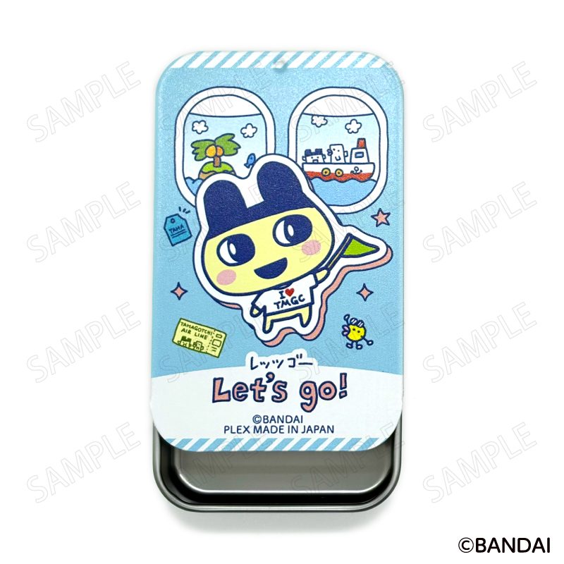 たまごっち エンジョイ!トラベル スライド缶ケース A まめっち ("Tamagotchi" Enjoy! Travel Slide Can Case A Mametchi)