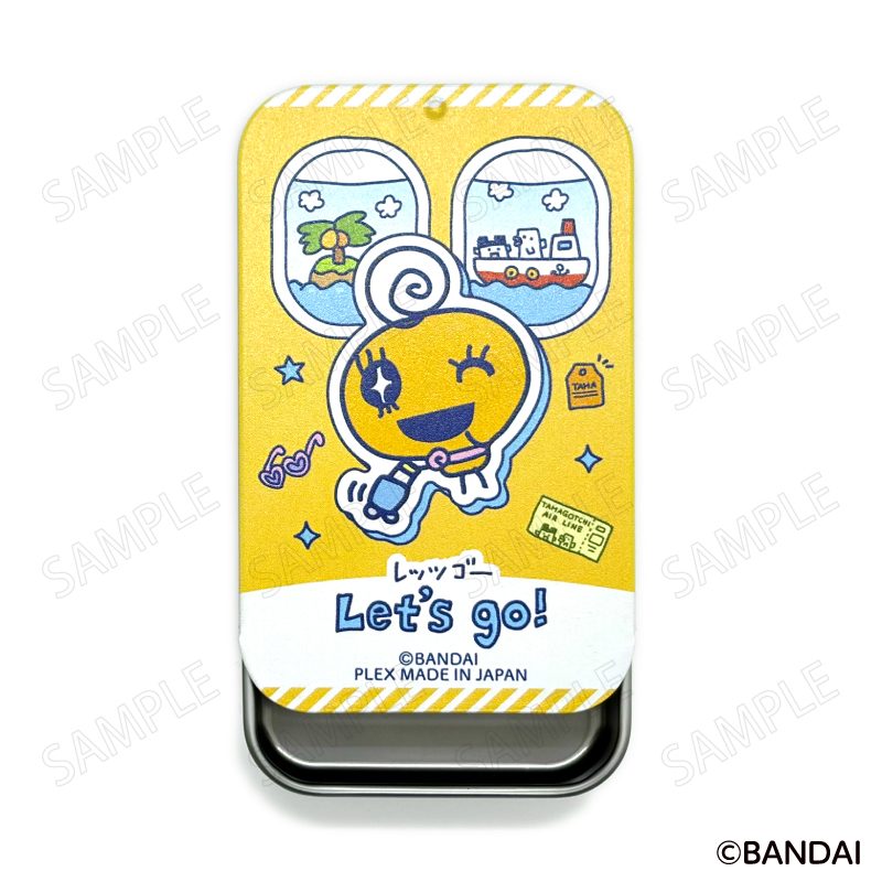 たまごっち エンジョイ!トラベル スライド缶ケース B めめっち ("Tamagotchi" Enjoy! Travel Slide Can Case B Memetchi)