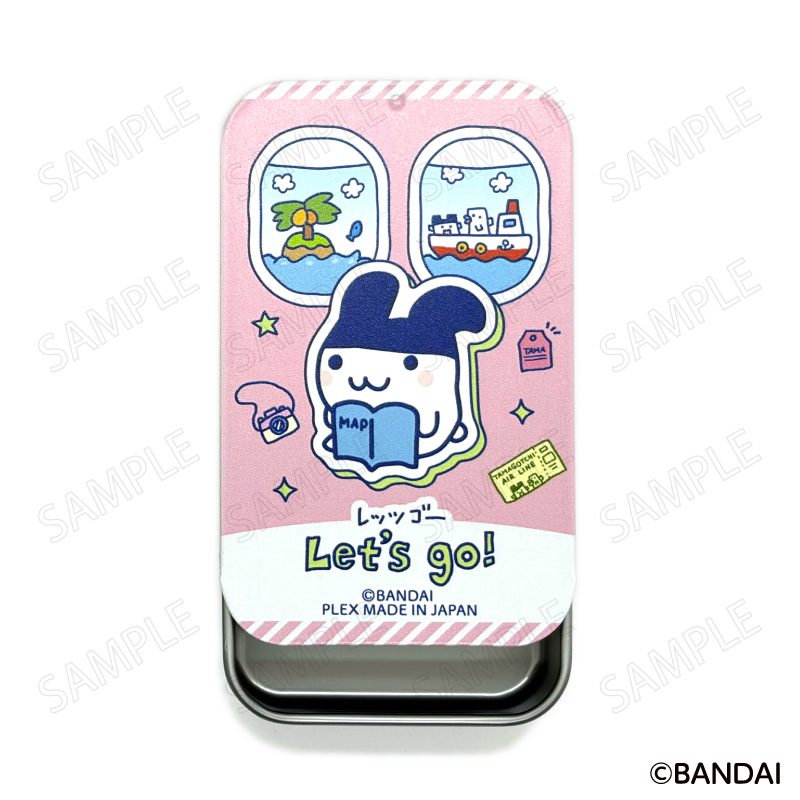 たまごっち エンジョイ!トラベル スライド缶ケース D みみっち ("Tamagotchi" Enjoy! Travel Slide Can Case D Mimitchi)