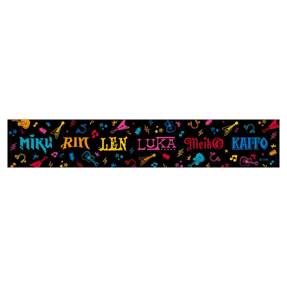 初音ミク マフラータオル バンドVer. (Hatsune Miku Muffler Towel Band Ver.)