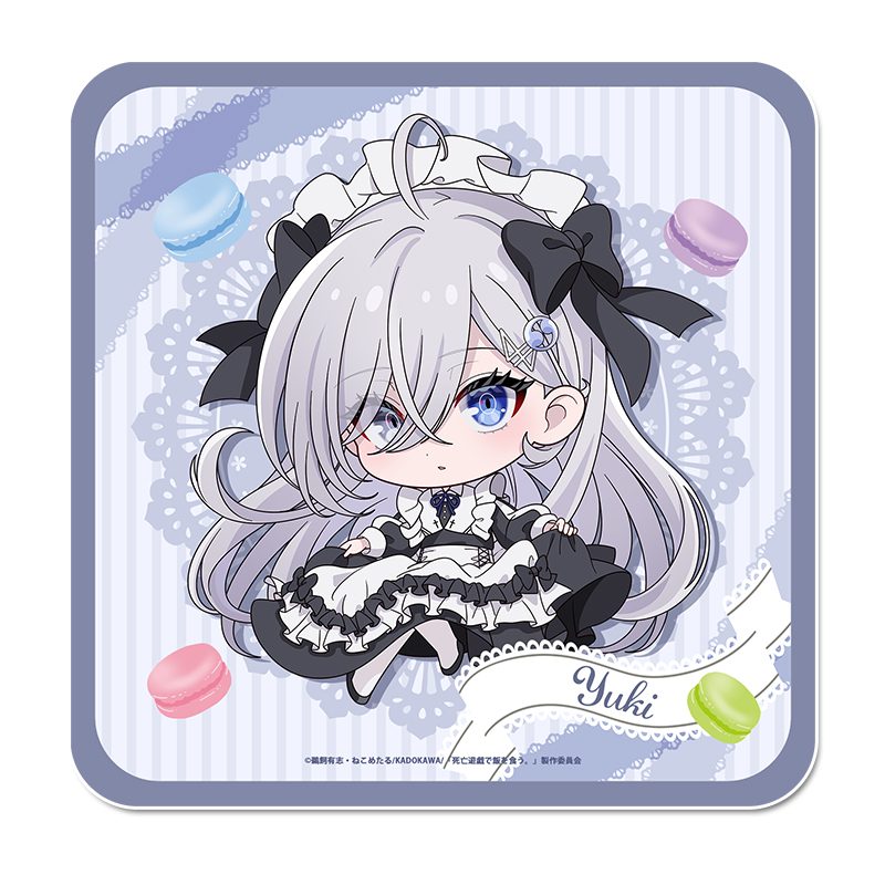 死亡遊戯で飯を食う。 ぷちちょこハンドタオル B ("Playing Death Games to Put Food on the Table" Puchichoko Hand Towel B)