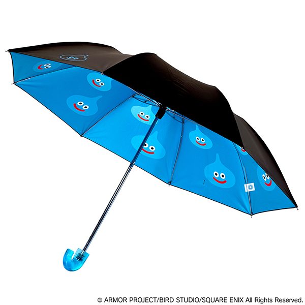 ドラゴンクエスト スマイルスライム 折りたたみ傘 スライム ("Dragon Quest" Smile Slime Folding Umbrella Slime)