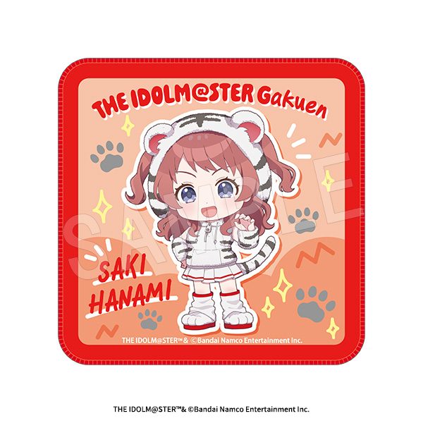 学園アイドルマスター ミニタオル ホワイトタイガーVer. 花海咲季 ("Gakuen Idolmaster" Mini Towel White Tiger Ver. Hanami Saki)