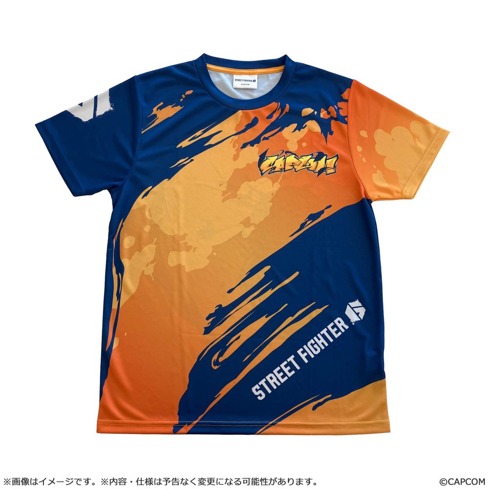 ストリートファイター6 DriveTech Outfit Tシャツ XL ("Street Fighter 6" DriveTech Outfit T-shirt (XL Size))