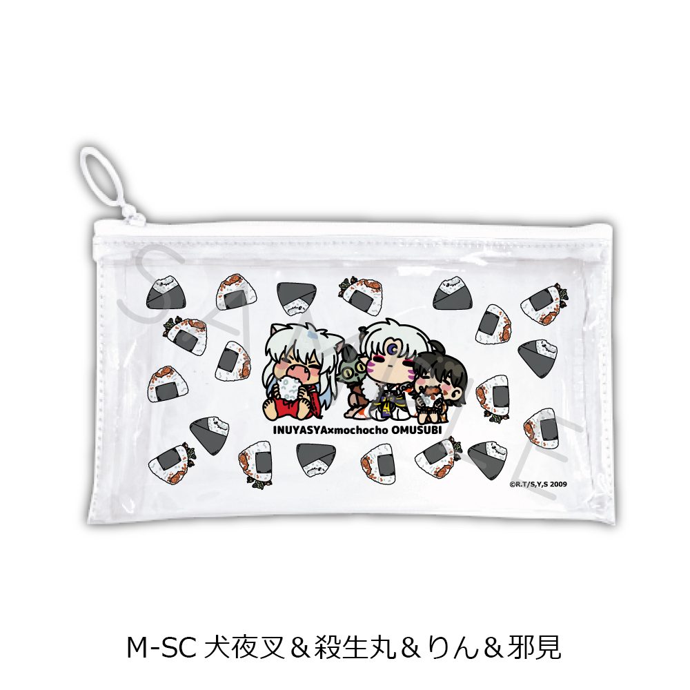 犬夜叉 第2弾 フラットクリアポーチ M-SC 犬夜叉&殺生丸&りん&邪見 ("InuYasha" Vol. 2 Flat Clear Pouch M-SC InuYasha & Sesshomaru & Rin & Jaken)