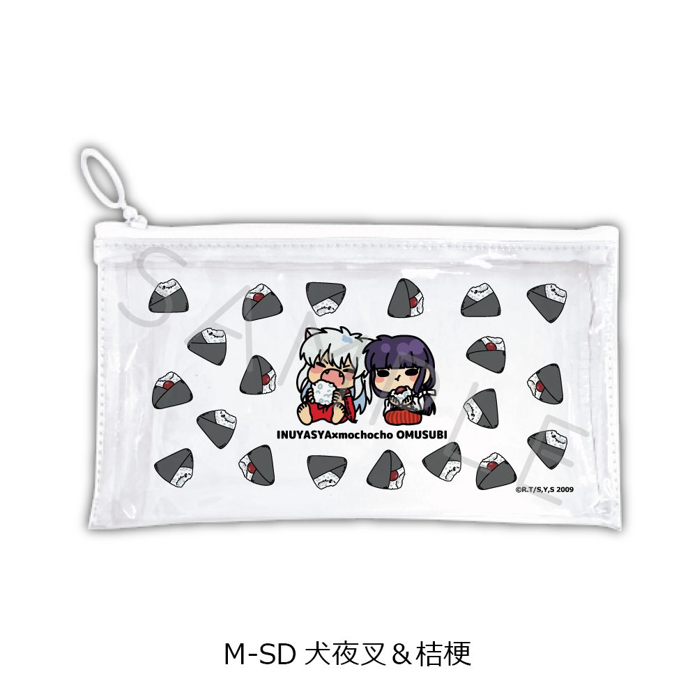 犬夜叉 第2弾 フラットクリアポーチ M-SD 犬夜叉&桔梗 ("InuYasha" Vol. 2 Flat Clear Pouch M-SD InuYasha & Kikyo)