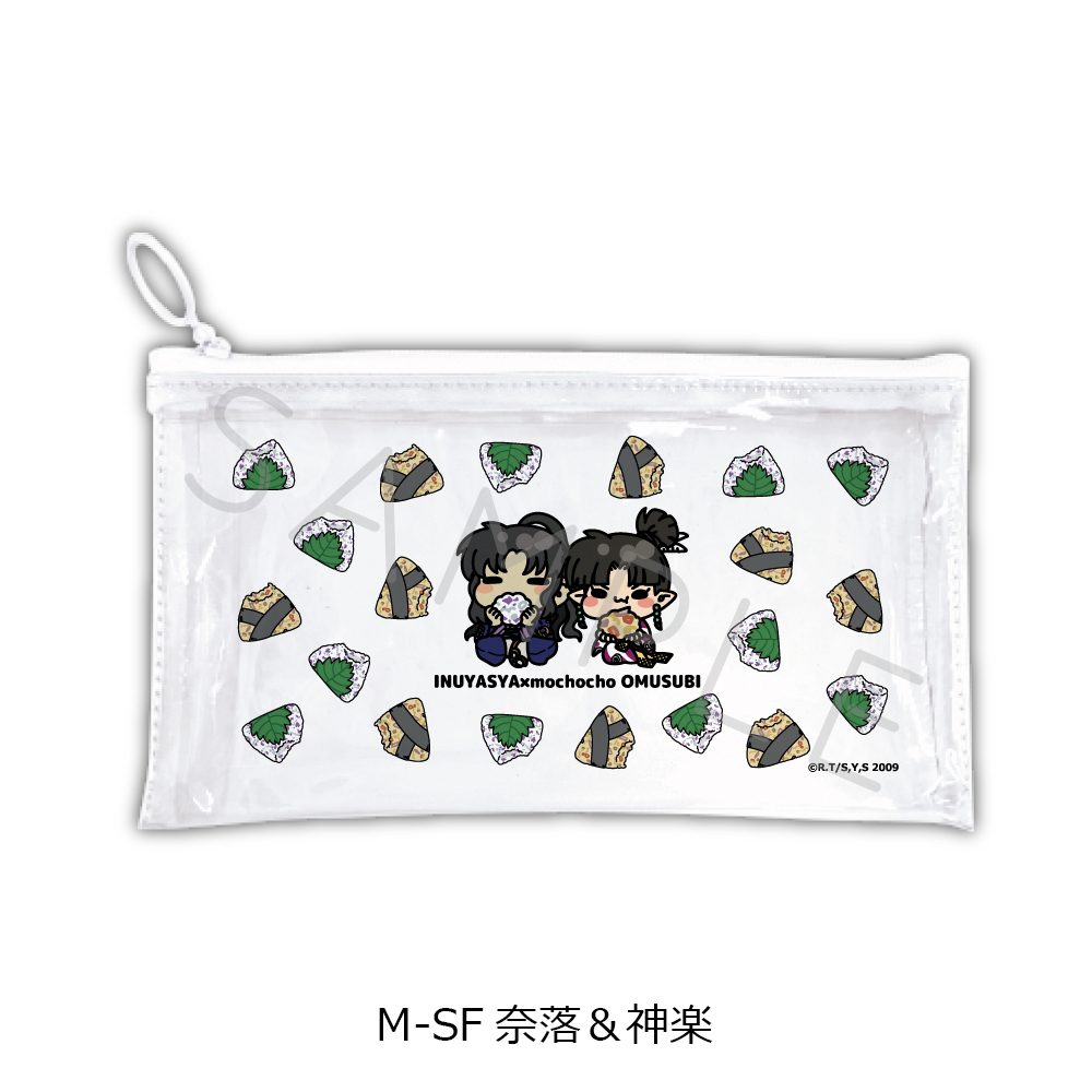 犬夜叉 第2弾 フラットクリアポーチ M-SF 奈落&神楽 ("InuYasha" Vol. 2 Flat Clear Pouch M-SF Naraku & Kagura)