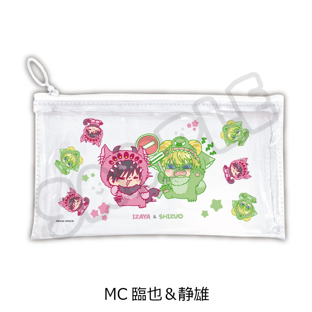 デュラララ!!×2 フラットクリアポーチ MC 臨也&静雄 ("Durarara!!x2" Flat Clear Pouch MC Izaya & Shizuo)