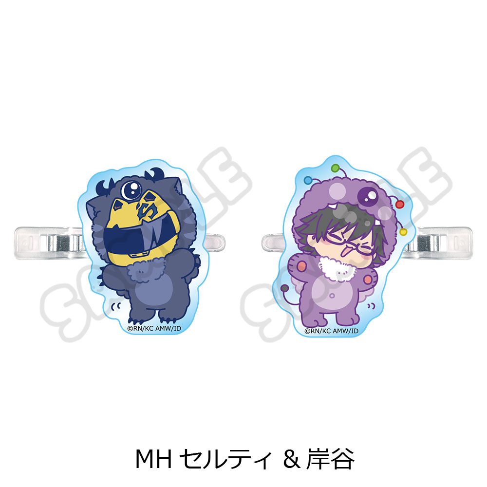 デュラララ!!×2 前髪クリップ MH セルティ&岸谷 ("Durarara!!x2" Bangs Clip MH Celty & Kishitani)