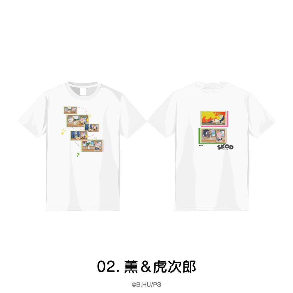 SK∞ エスケーエイト Tシャツ S 02 薫&虎次郎 ("SK8 the Infinity" T-shirt (S Size) 02 Kaoru & Kojiro)