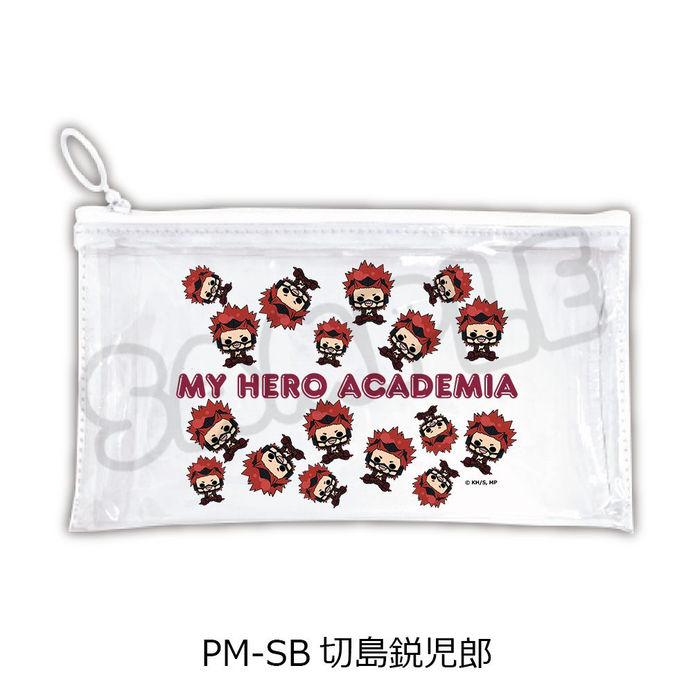 僕のヒーローアカデミア POTEmocho 第2弾 フラットクリアポーチ PM-SB 切島鋭児郎 ("My Hero Academia" POTEmocho Vol. 2 Flat Clear Pouch PM-SB Kirishima Eijiro)