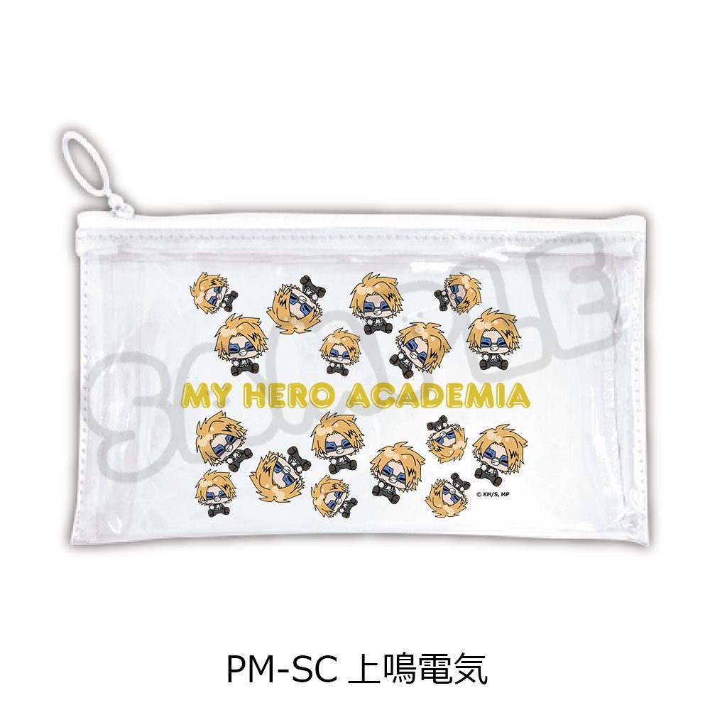 僕のヒーローアカデミア POTEmocho 第2弾 フラットクリアポーチ PM-SC 上鳴電気 ("My Hero Academia" POTEmocho Vol. 2 Flat Clear Pouch PM-SC Kaminari Denki)