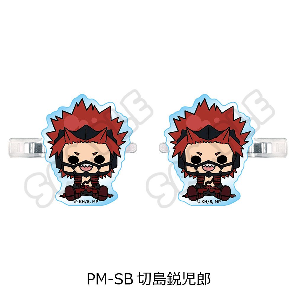 僕のヒーローアカデミア POTEmocho 第2弾 前髪クリップ PM-SB 切島鋭児郎 ("My Hero Academia" POTEmocho Vol. 2 Bangs Clip PM-SB Kirishima Eijiro)