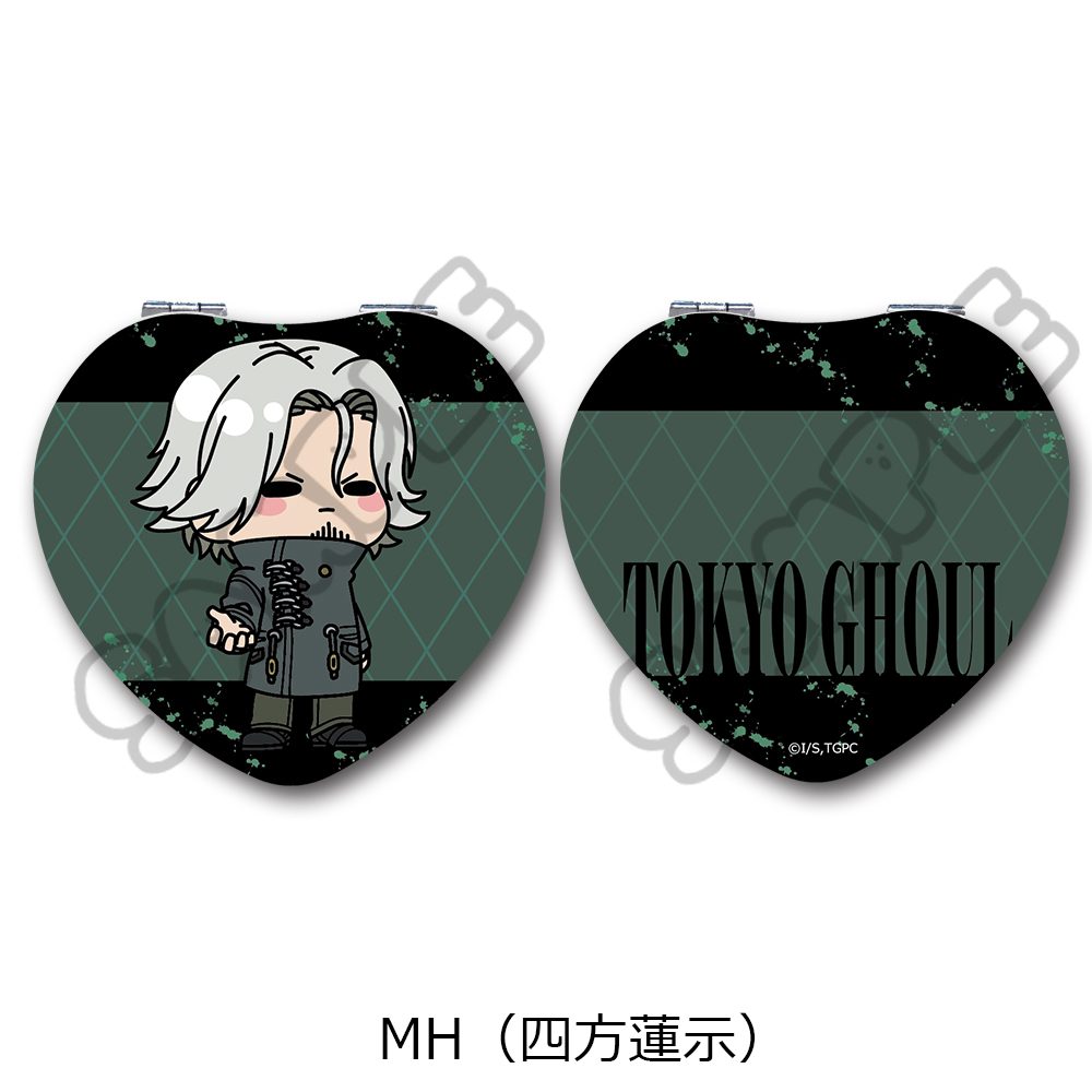 東京喰種トーキョーグール コンパクトミラー(ハート) MH 四方蓮示 ("Tokyo Ghoul" Compact Mirror (Heart) MH Yomo Renji)