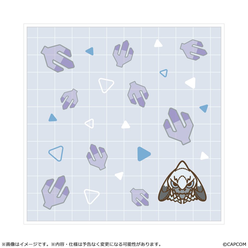 モンスターハンター モンでふぉ ハンドタオル アルシュベルド ("Monster Hunter" MonDefo Hand Towel Arkveld)