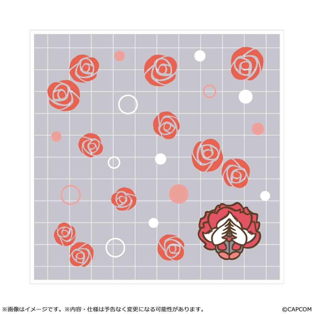 モンスターハンター モンでふぉ ハンドタオル ラバラ・バリナ ("Monster Hunter" MonDefo Hand Towel Lala Barina)