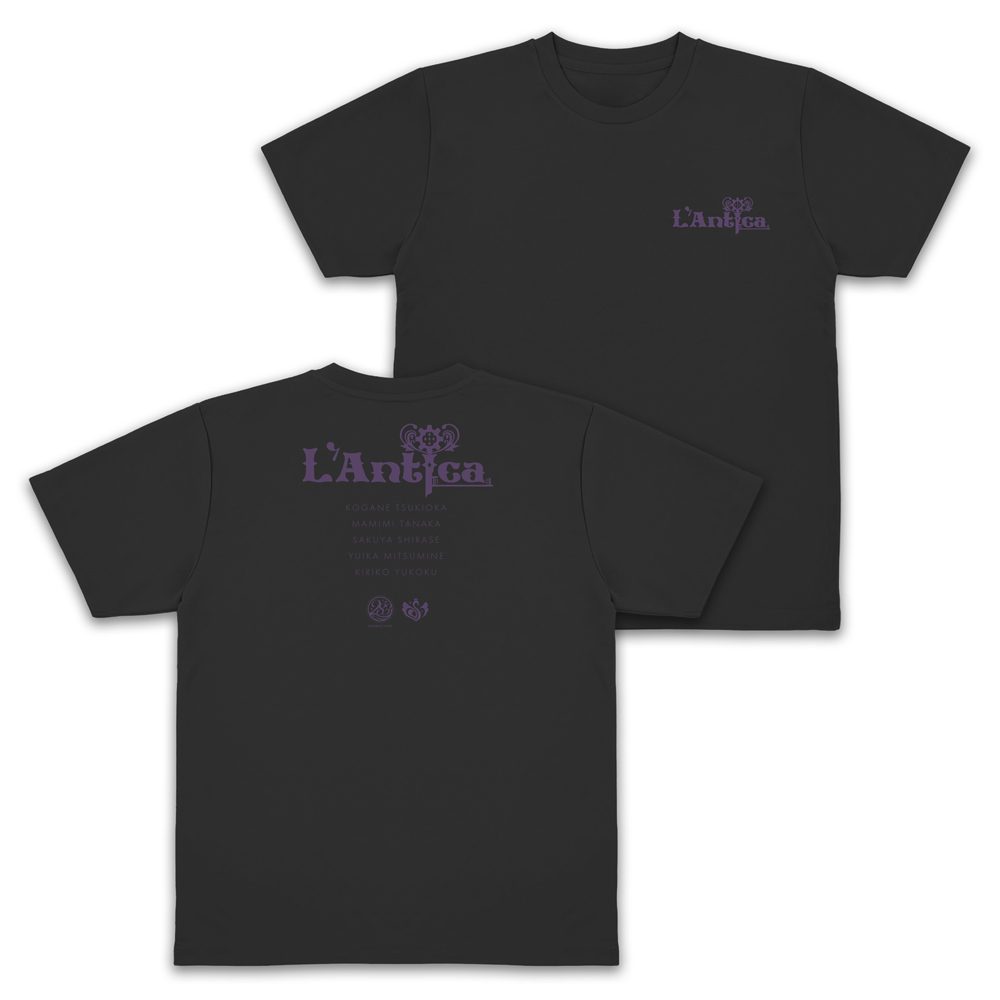 アイドルマスター シャイニーカラーズ 283プロ アンティーカ ドライTシャツ ブラック S ("The Idolmaster Shiny Colors" 283 Production L'Antica Dry T-shirt Black (S Size))