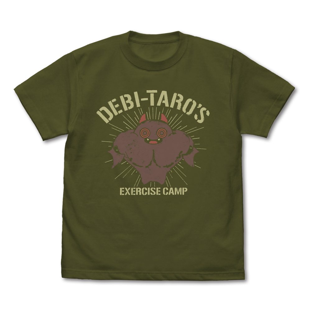 アイドルマスター シャイニーカラーズ デビ太郎 エクササイズキャンプ Tシャツ モス XL ("The Idolmaster Shiny Colors" Debi-taro Exercise Camp T-shirt Moss (XL Size))