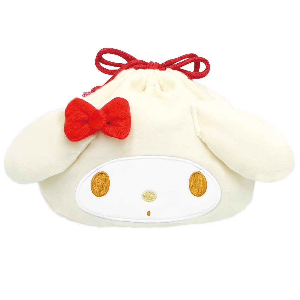 サンリオキャラクターズ 肉まんぬいぐるみ巾着 マイメロディ 8203-560 (Sanrio Characters Nikuman Plush Kinchaku My Melody 8203-560)