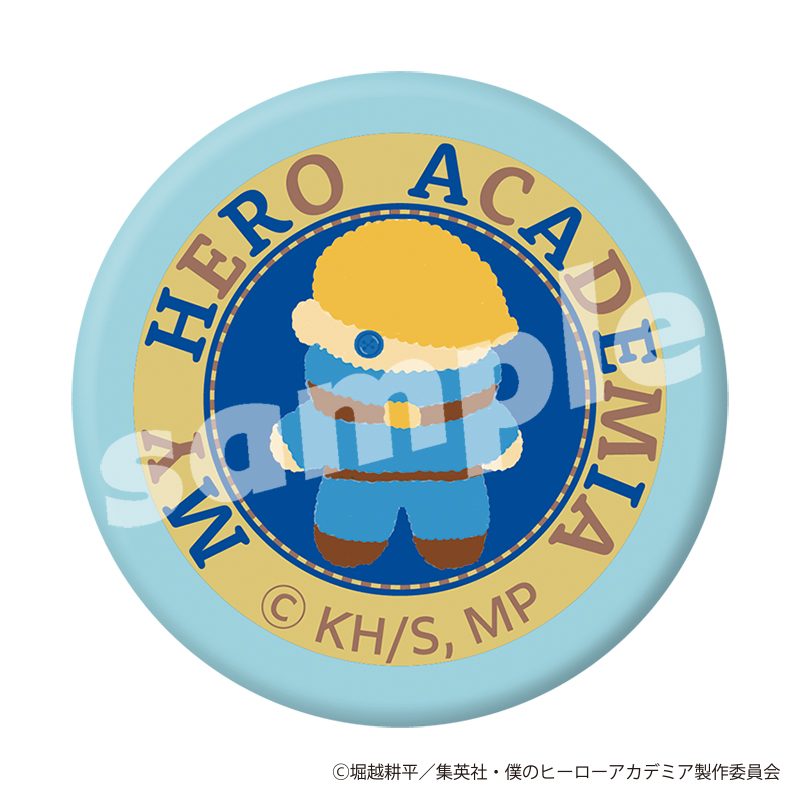 僕のヒーローアカデミア 刺繍缶ミラー 編め!あみぐるみ モチーフ ベストジーニスト ("My Hero Academia" Embroidery Can Mirror Knit! Knitted Plush Motif Best Jeanist)