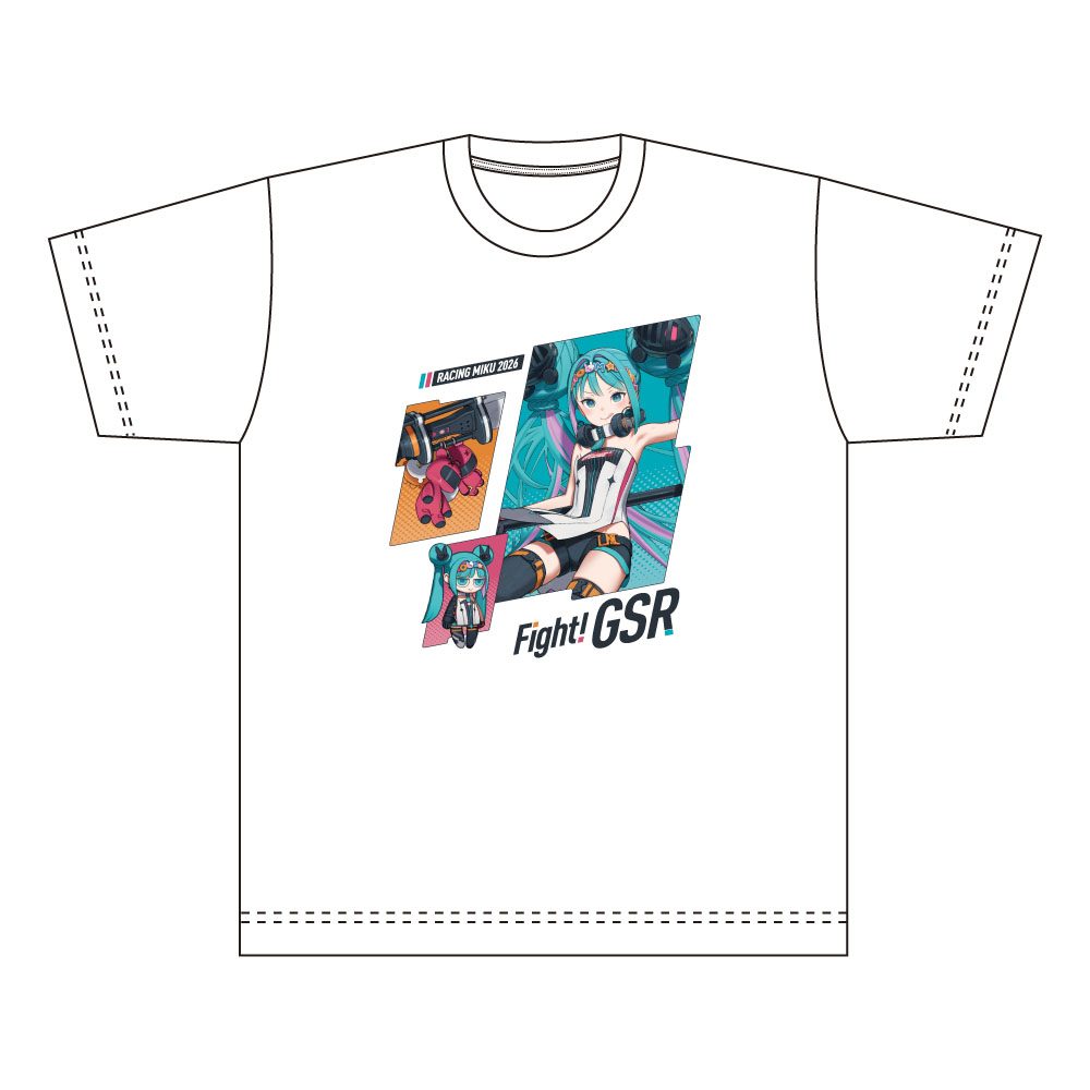 レーシングミク 2026Ver. Tシャツ Mサイズ (Racing Miku 2026 Ver. T-shirt (M Size))
