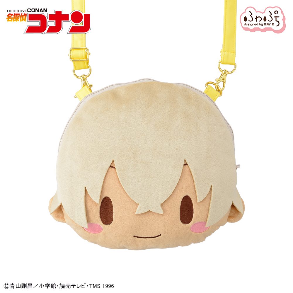名探偵コナン 安室透 ふわぷち フェイスショルダーバッグ M ("Detective Conan" Amuro Toru Fuwa Petit Face Shoulder Bag M)