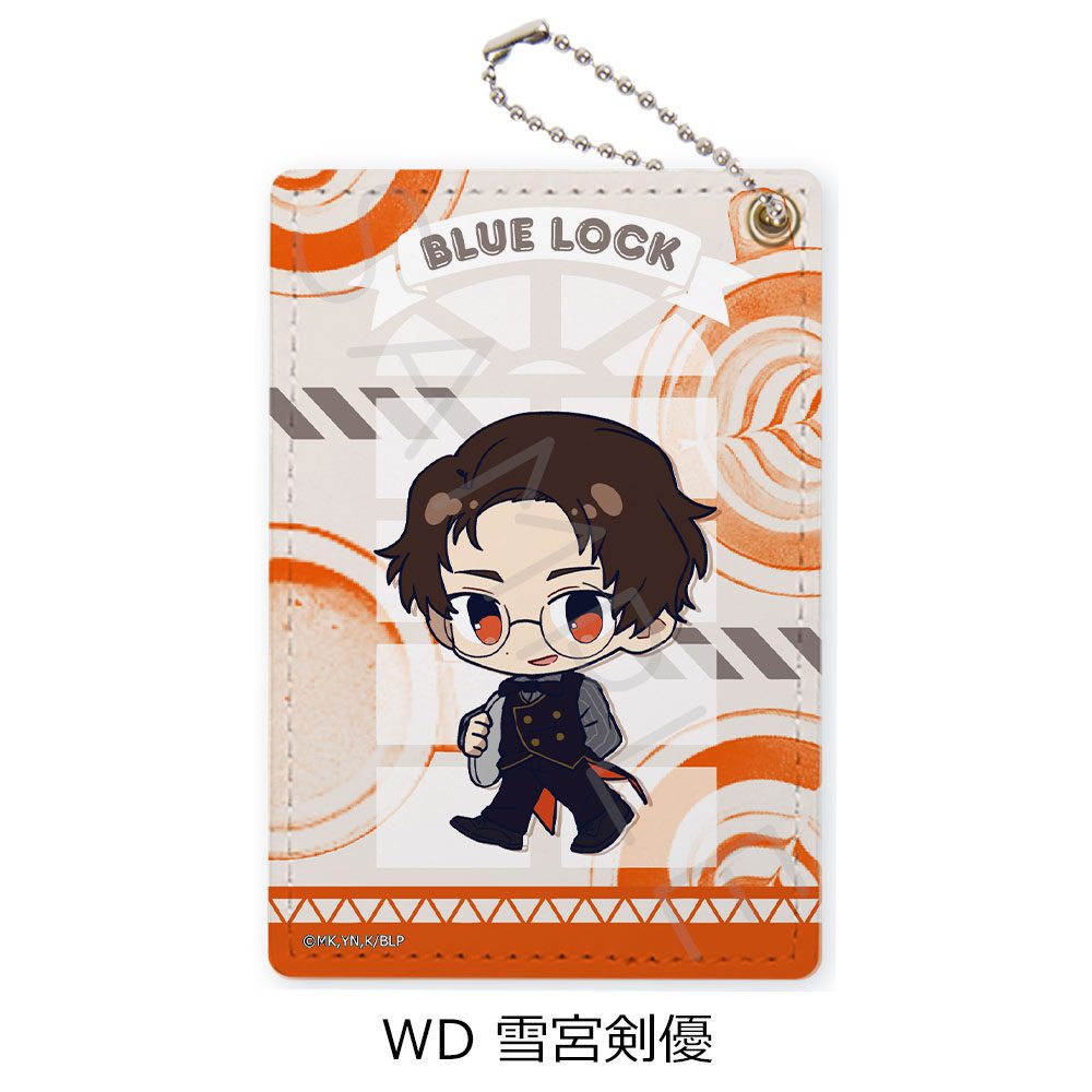 ブルーロック 第10弾 パスケース WD 雪宮剣優 ("Blue Lock" Vol. 10 Pass Case WD Yukimiya Kenyu)