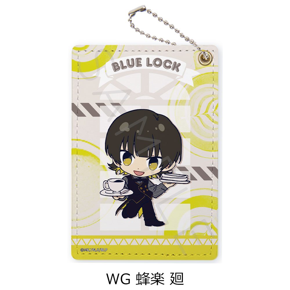ブルーロック 第10弾 パスケース WG 蜂楽廻 ("Blue Lock" Vol. 10 Pass Case WG Bachira Meguru)
