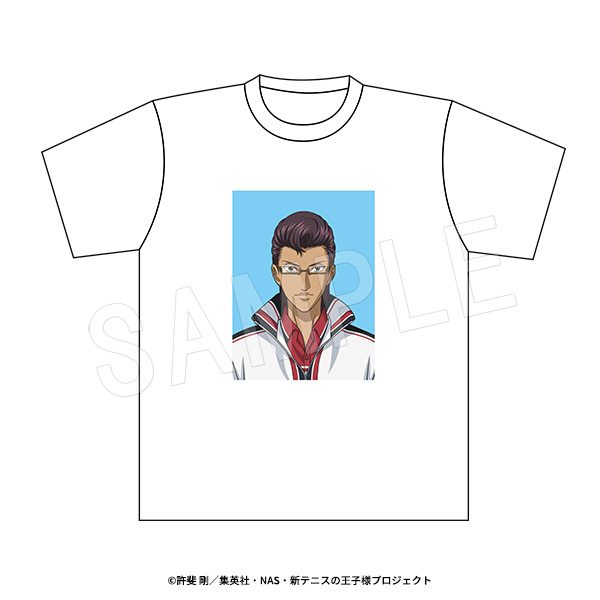 新テニスの王子様 選手名鑑Tシャツ 木手永四郎 ("New The Prince of Tennis" Players File T-shirt Kite Eishiroh)