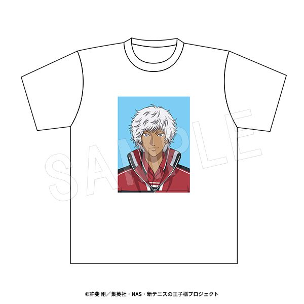 新テニスの王子様 選手名鑑Tシャツ 種ヶ島修二 ("New The Prince of Tennis" Players File T-shirt Tanegashima Syuji)