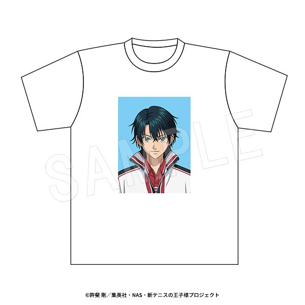 新テニスの王子様 選手名鑑Tシャツ 越前リョーマ ("New The Prince of Tennis" Players File T-shirt Echizen Ryoma)