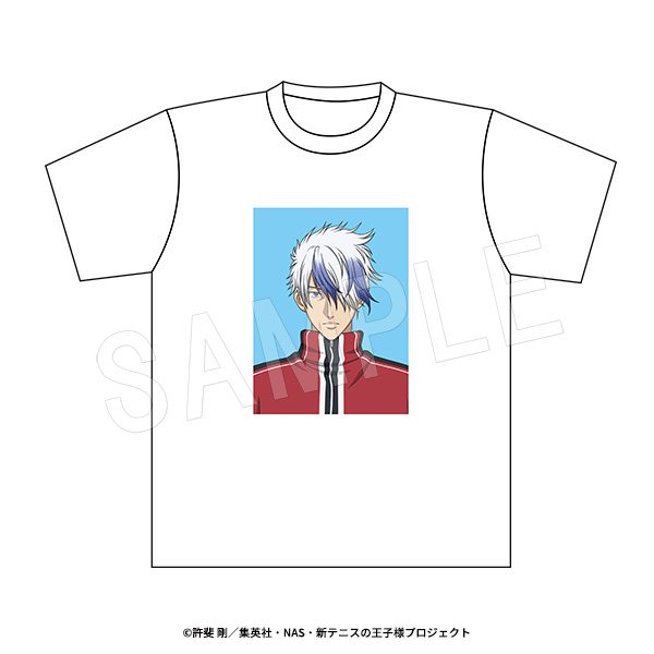 新テニスの王子様 選手名鑑Tシャツ 越知月光 ("New The Prince of Tennis" Players File T-shirt Ochi Tsukimitsu)