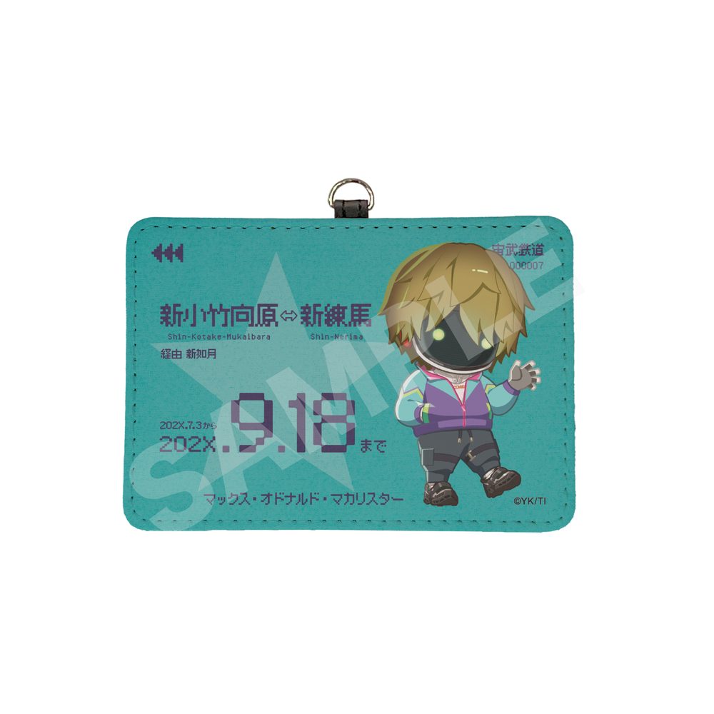 銀河特急 ミルキー☆サブウェイ レザーカードケース 07 マックス ("MILKY SUBWAY THE GALACTIC LIMITED EXPRESS" Leather Card Case 07 Max)