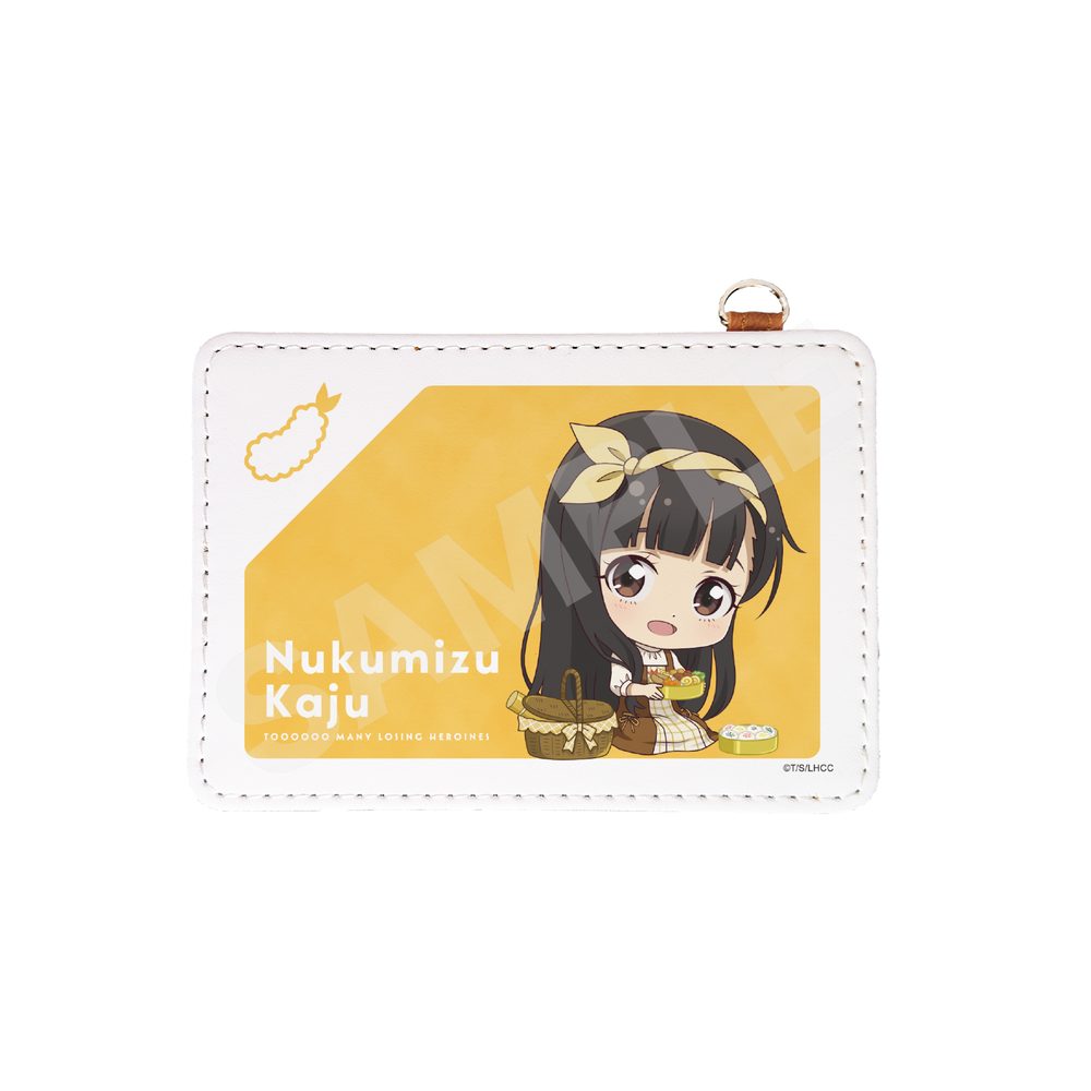 負けヒロインが多すぎる! レザーパスケース 05 温水佳樹 ("Too Many Losing Heroines!" Leather Pass Case 05 Nukumizu Kaju)
